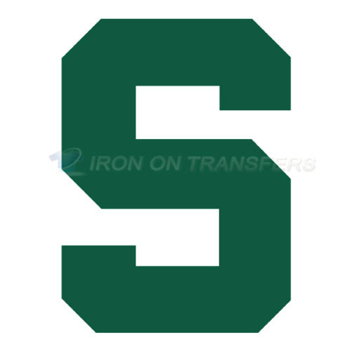 Michigan State Spartans Logo T-shirts Iron On Transfers N5059 - Click Image to Close